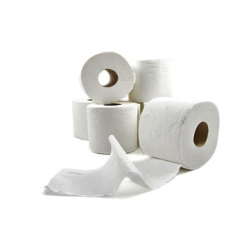 Toilettenpapier dufte, 4-lagig, 150 Blatt, hochweiss, 7x8 Rollen/Pack