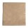 Zelltuchservietten, 33x33 cm, 2-lagig, 1/4 Falz, 48x50 Stk./Karton, naturbraun