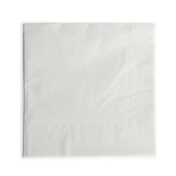 Zelltuchservietten, 33x33 cm, 3-lagig, 1/4 Falz, weiß,  8x200 Stk./Karton