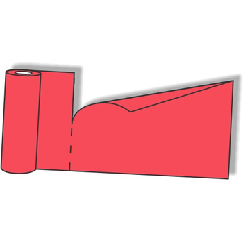 Tischläufer Airlaid, 40x120cm, rot, 20 Abrisse 12 Rollen