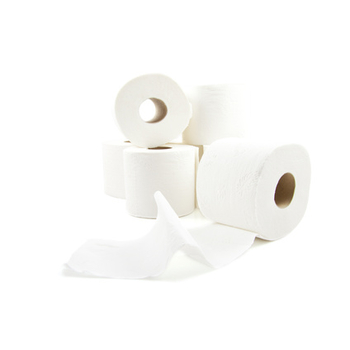 Toilettenpapier, 3-lagig, 250 Blatt Zellstoff, wei, 64 (8x8) Rollen/Pack