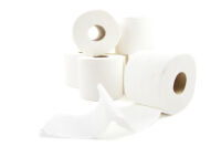 Toilettenpapier, 3-lagig, 250 Blatt, Zellstoff,...