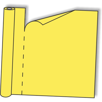 Tischdecken 80x80 cm, gelb,  6 Rollen/Karton