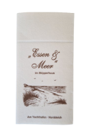 Besteckserviette bedruckt Soft Point, 39x38 cm, 1/8 Falz,...