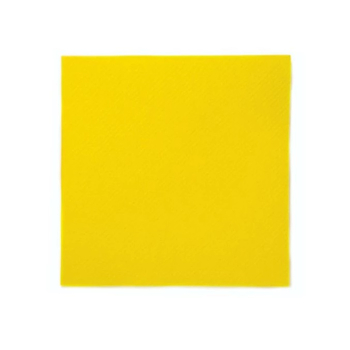 Airlaidservietten, 20x20 cm, yellow, 15x100 Stk./Karton