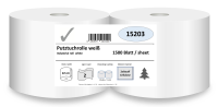 Putztuchrolle, 2-lagig, 22 x 22,5 cm, 1500 Blatt,...