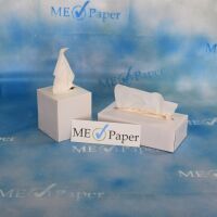 Kosmetikbox Würfel, 3-lagig, 60 Tücher, Zellstoff, 45 Würfel pro Karton